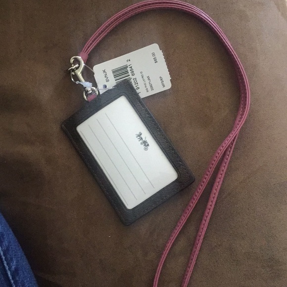 BRAND NEW Coach ID with lanyard - Picture 3 of 4
